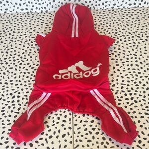 Adidog Red Dog Hoodie